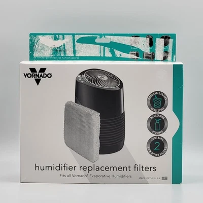 Paquete de 2 filtros de repuesto para humidificador Vornado se adapta a todos los modelos evaporativos nuevos Foto 1 de 4