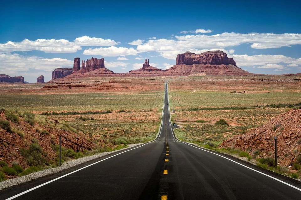 Póster fotográfico valle monumento sombrero mexicano punta de gump bosque laminado Foto 1 de 1
