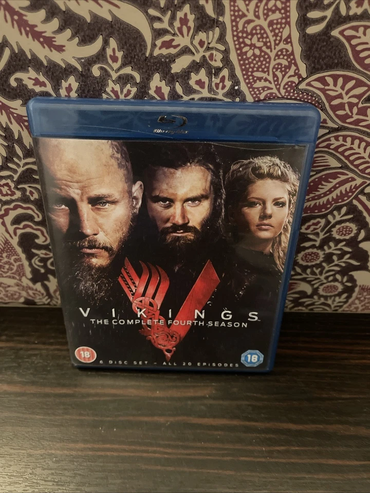 VIKINGS THE COMPLETE FOURTH SEASON SERIES 4 (FOUR) R2 DVD 6-DISC SET - Image 1 of 1