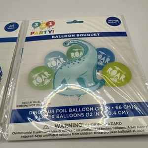 New Brontosaurus Foil Birthday Party Balloon Helium Quality Fill Kids - Picture 1 of 3