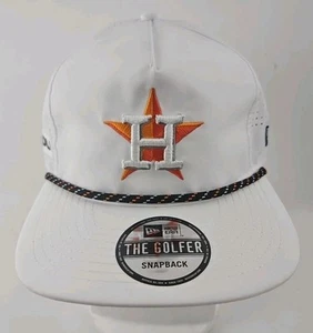 Houston Astros MLB New Era "THE GOLFER" Adjustable Strapback OSFM - Brand New - Picture 1 of 12