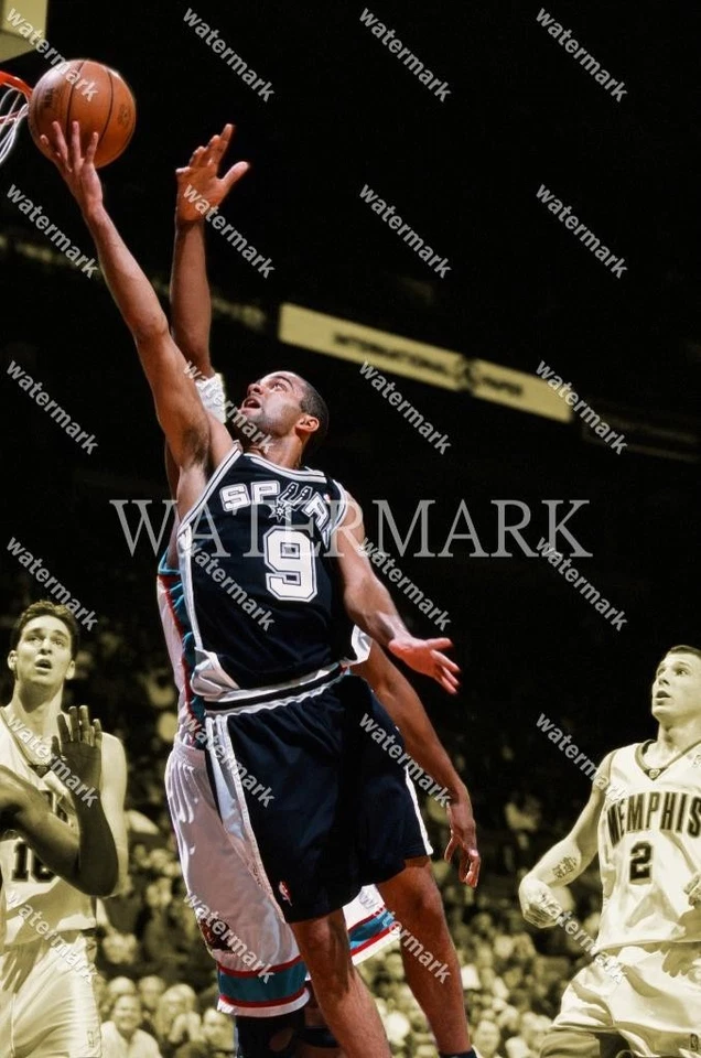 Foto GD563 Tony Parker San Antonio Spurs 8x10 11x14 16x20 Foto 1 de 1