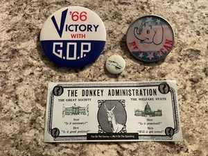 rare political buttons - historical memorabilia - Picture 1 of 3