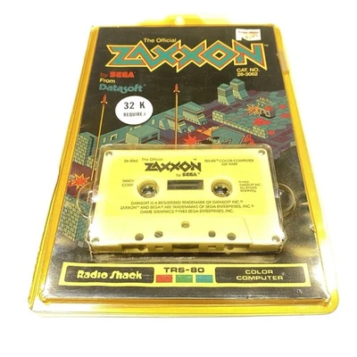 1983 Zaxxon - Sega Radio Shack TRS-80 Tape - Image 1 of 4