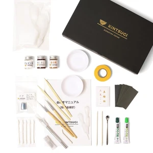 KIJIMATSU Easy Kintsugi for Beginners Full Set Uses new lacquer to prevent 612 - Picture 1 of 7