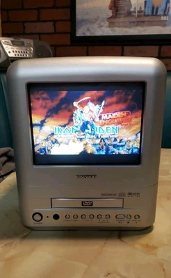 Daewoo DDQ-9H1SC 9" Retro Gaming TV/DVD Combo  Retro Gaming CRT AV inputs - Image 1 of 4