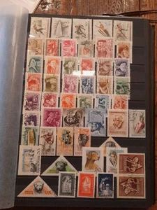 Sammlung Ungarn 1954-64, gut sortiert auf 12 Seiten - Bild 1 von 12