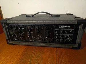 TORQUE T620PA Amplificatore 6 Canali Mixer PA/Amplificatore di Potenza ACCENDE NON TESTATO - Foto 1 di 13