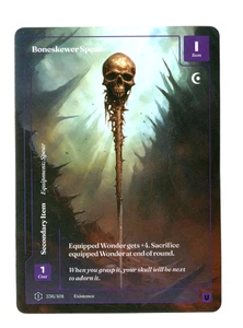 Wonders of the First Boneskewer Spear 236 Formless Foil Existence - Picture 1 of 1