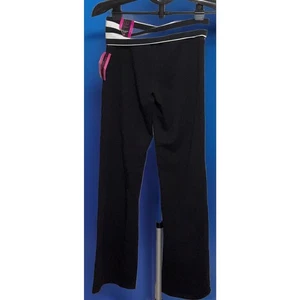 Material Girl Womens Active Yoga Pants Black Size Small - Picture 1 of 5