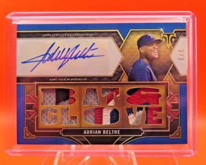 2024 Topps Triple Threads Adrian Beltre Auto Relics Sapphire #2/3 Rangers - Picture 1 of 2