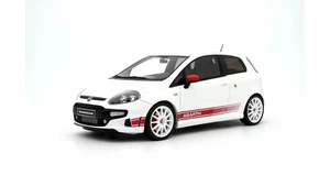 1:18 OTTOMOBILE 2010 FIAT PUNTO ABARTH ESSEESSE WHITE OT460 RESIN CARS - Picture 1 of 7