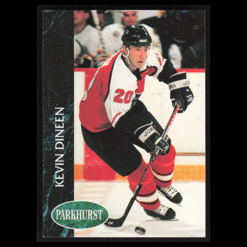 Kevin Dineen #127 1992 Parkhurst Philadelphia Flyers Hockey Card NHL NM - Image 1 of 3