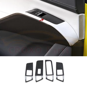 Dry Carbon Fiber Front Rear window lift Panel Trim For Lotus Eletre 2024-2026  - Foto 1 di 10