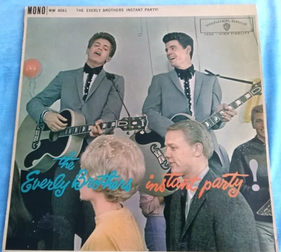 THE EVERLY BROTHERS, INSTANT PARTY, 1962 WARNER BROS  LABEL, POP, R&R, EX+ / EX. - Image 1 of 4