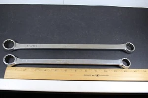 Two Mac Tools Box Wrenches 15/16 & 13/16 and 7/8 & 3/4 - Picture 1 of 6