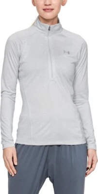 NWT Under Armour Women's Long-sleeve Tech 1/2 Zip Twist Top Size L #B148 Foto 1 de 4