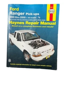 Haynes FORD Ranger Pick-up 1993 to 2000 & Mazda B2300, B3000 Repair MANUAL 36071 - Picture 1 of 2