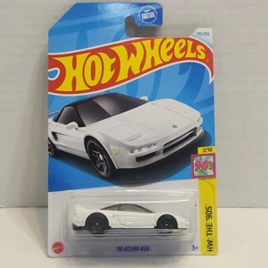 2024 HOT WHEELS, '90 ACURA NSX, 2/10, HW THE '90S, 175/250 WHITE - Picture 1 of 2