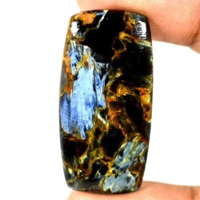Multi Pietersite Cushion Cabochon 100% Natural Gemstones 34.00Cts. - Image 1 of 3