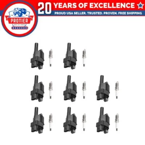 Set of 8 Ignition coil + Spark Plug Compatible with Buick Chevrolet GMC - Picture 1 of 1
