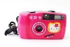**Exc++++** Sanrio Hello Kitty Pink Point & Shoot 35mm Film Camera Japan 1877174