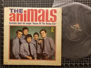 THE ANIMALS Self Titled LP 1964 IN SHRINK 1ST PRESS Mono ERIC BURDON Vinyl MGM - Picture 1 of 6