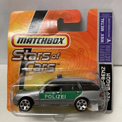 WRITING ON CARD 2007 Matchbox Dinky Toys Stars Of Cars Silver Mercedes 420 Wagon - Image 1 of 2