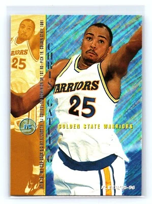 1995-96 Fleer Golden State Warriors Basketball Card #57 Chris Gatling - Image 1 of 2