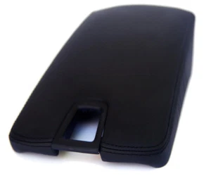Fits 07-09 Lexus ES350 Black Real Leather Center Console Lid Armrest Cover - Imagen 1 de 3