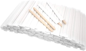 1000Pcs 5.5 Inch Disposable Wooden Coffee Stirrers - Individually Wrapped - Picture 1 of 12