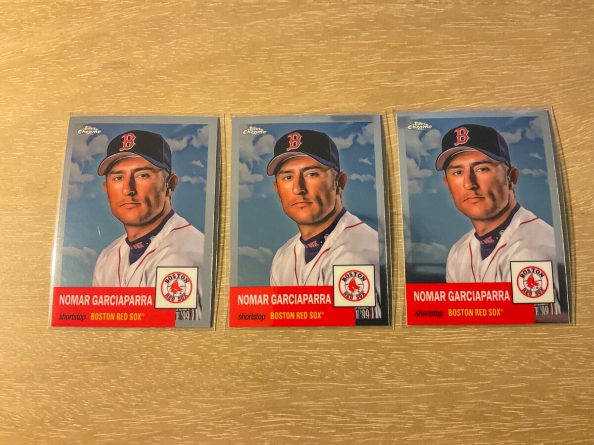Topps Nomar Garciaparra Chicago Cubs Baseball Sports Trading Topps Nomar Garciaparra Chicago Cubs Baseball Sports Trading