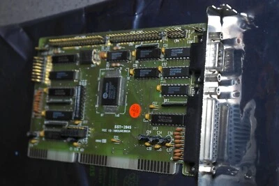 Super I/O ISA card FDD IDE serial parallel TESTED WORKING retro for 286/386/486 - Image 1 of 2