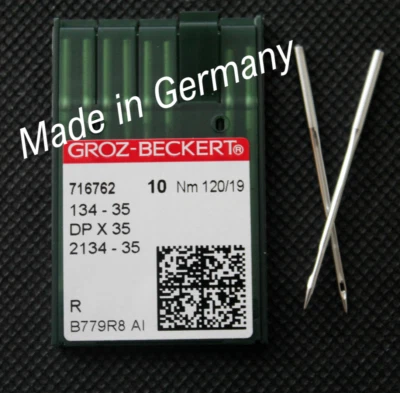 Nähmaschinennadeln Groz-Beckert Rundkolben Nadelsystem 134-35 Nadelstärke 120 - Bild 1 von 4