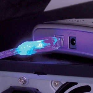 BlueDiamond BLUE LED USB 2.0 AB Cable - 10ft - Imagen 1 de 2