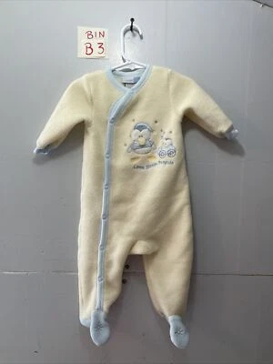 Vitaminas Bebé PEQUEÑO PINGÜINO DORMIDO Pijama Amarillo Bebé Talla 6-9M Foto 1 de 4