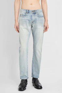 Saint Laurent Etienne Jeans Washed Blue Japanese Denim, Gr. 36 - Neu mit Etikett, UVP 635£ - Bild 1 von 18