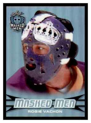 2017-18 Leaf Masked Men #16 Rogie Vachon (ref 20324) - Image 1 of 2