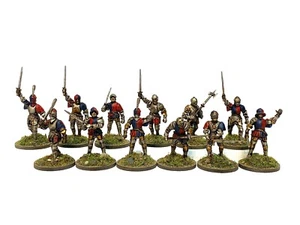 YORKIST KNIGHTS 10 28mm painted historical wargame WAR OF THE ROSES MEDIEVAL - Picture 1 of 2