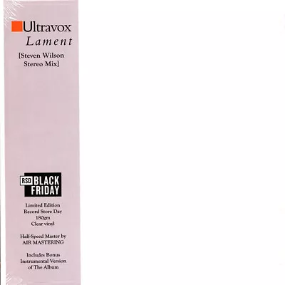 Ultravox - Lament [Steven Wilson Stereo Mix] Black Friday (Vinyl 2LP - Reissue) - Bild 1 von 2