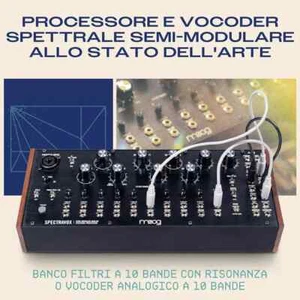 MOOG SPECTRAVOX sintetizzatore a processore spettrale analogico semi-modulare - Picture 1 of 10