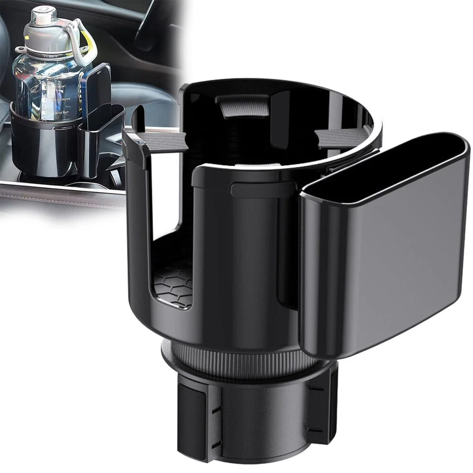 Adaptador expansor portavasos y soporte para teléfono ajustable para Honda Foto 1 de 4