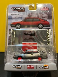 1/64 TARMAC WORKS CHASE CAR SAAB 900 TURBO RAW MIJO EXCLUSIVES - Picture 1 of 2