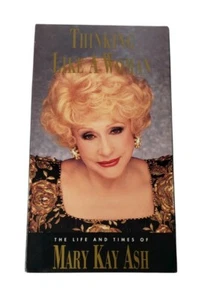 Mary Kay Ash - Thinking like a woman VHS - Vintage Women Business Leaders - Picture 1 of 3