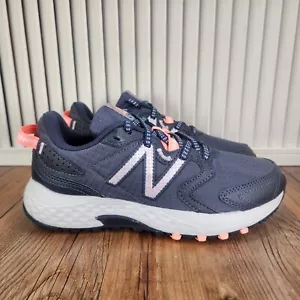 New Balance 410 v7 Womens 6.5B Blue Trail Running Hiking Sneakers Shoes WT410TP7 - Picture 1 of 10