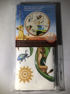 NIP ~ Disney LION KING Wall Decals Simba Pumbaa Peel & Stick Kids Room Stickers - Picture 1 of 6