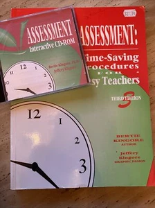 ASSESSMENT: TIME-SAVING PROCEDURES FOR BUSY TEACHERS 3RD By Bertie Kingore Mint - Picture 1 of 2