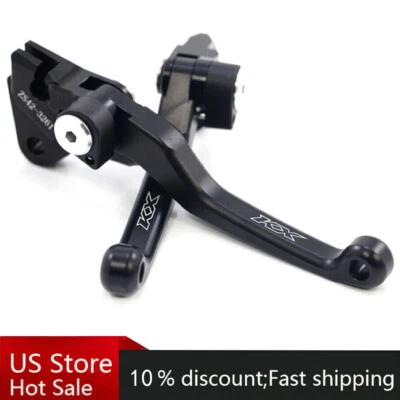 Palancas de embrague de freno pivote KX para KAWASAKI KX 250/F 2005-2008 KX450F 2006-2012 Foto 1 de 4
