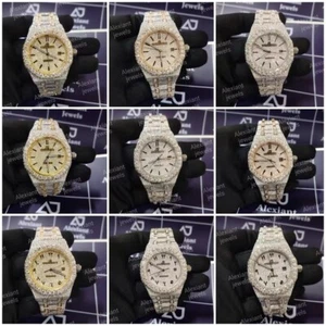 Moissanite Watches (PASS THE DIAMOND TEST) - Picture 1 of 5
