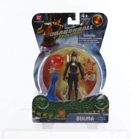 Dragon Ball Evolution Bulma 4 Inch Figure 5 of 7 Bandai 2009 4” NIP Cover